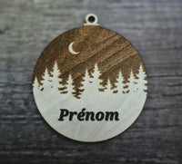 Boules de Noël gravées