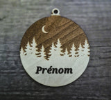 Boules de Noël gravées