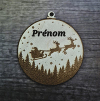 Boules de Noël gravées