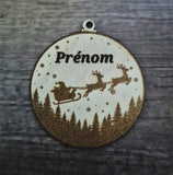 Boules de Noël gravées