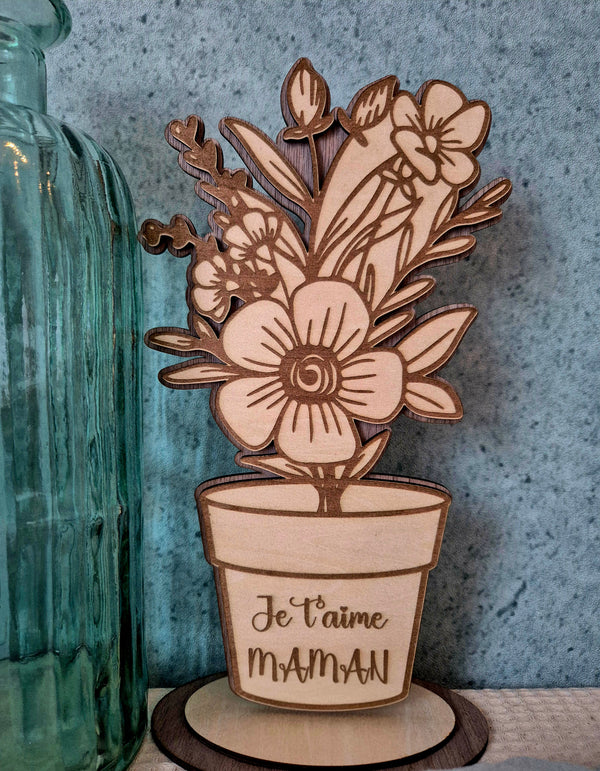 Bouquet de fleurs éternelles