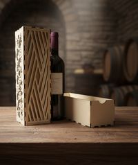 Boite à vin personnalisée