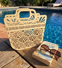 Sac de plage en bois
