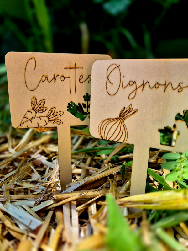 16 étiquettes potager