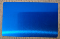 Carte de visite métal