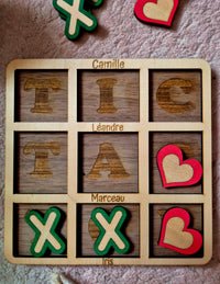 Tic tac toe + prénoms