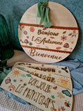 Panneau des saisons