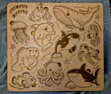 Puzzle animaux marins