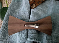 Noeud papillon en bois