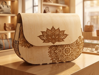 Sac à main en bois