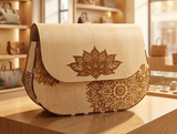 Sac à main en bois