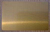 Carte de visite métal