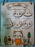 Tableau des émotions