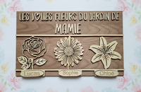 Les jolies fleurs de Mamie
