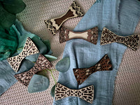 Noeud papillon en bois