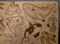 Puzzle animaux marins
