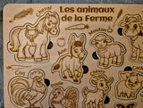 Puzzle animaux de la ferme