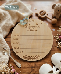 Panneau annonce bébé