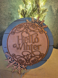 Panneau décoratif de Noël