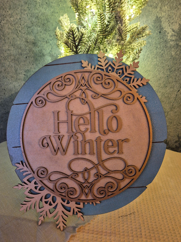 Panneau décoratif de Noël