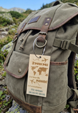 Tag bagage en bois