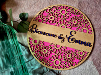 Tableau bienvenue sur mesure