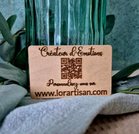 Votre carte de visite personnalisée