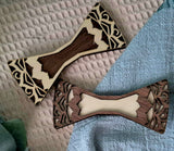 Noeud papillon en bois