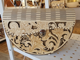 Sac à main en bois