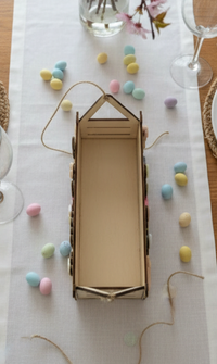 Panier de Pâques décoration de table